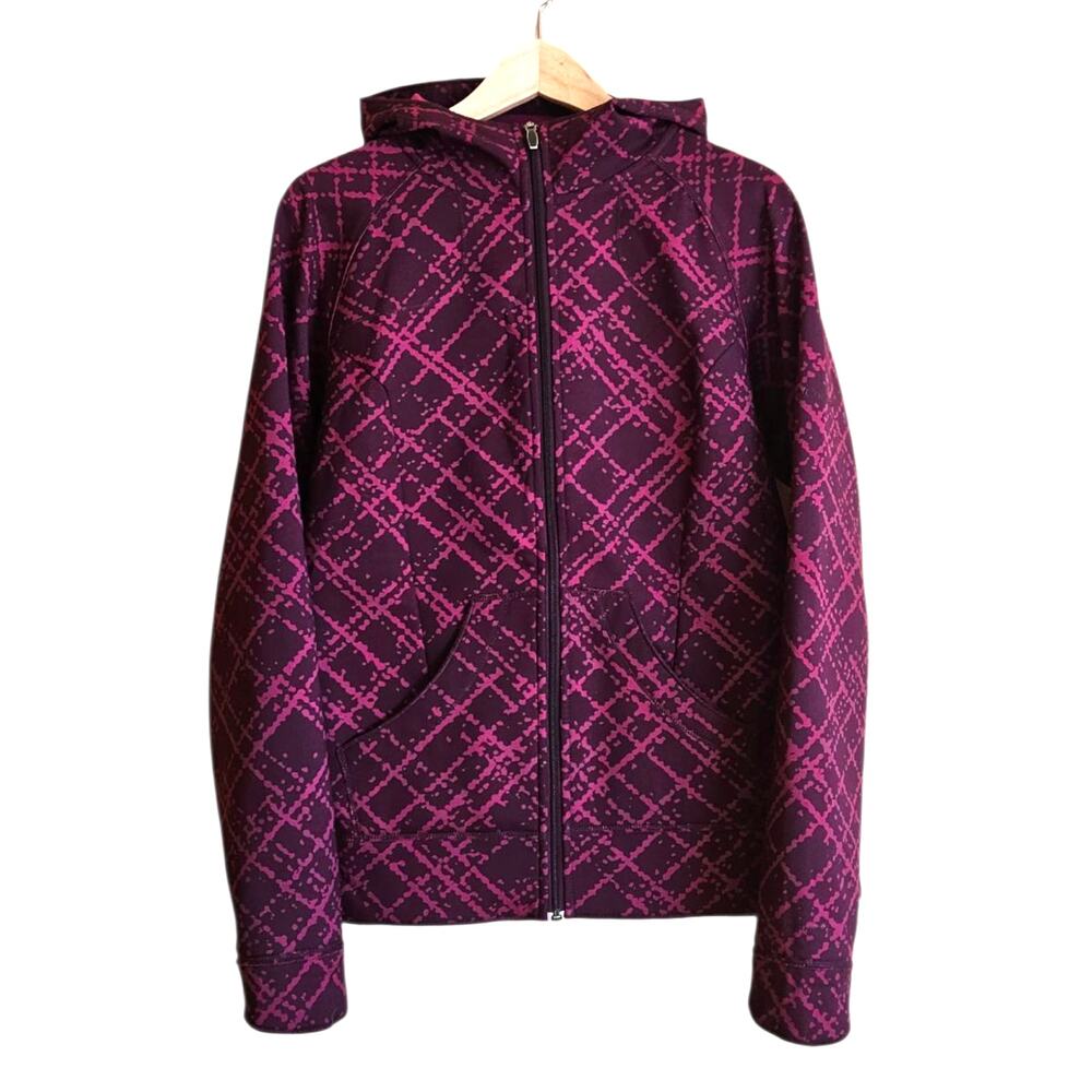 Columbia OmniShield Soft Shell Jacket Hooded Full Zip Pockets Pink Women's Large